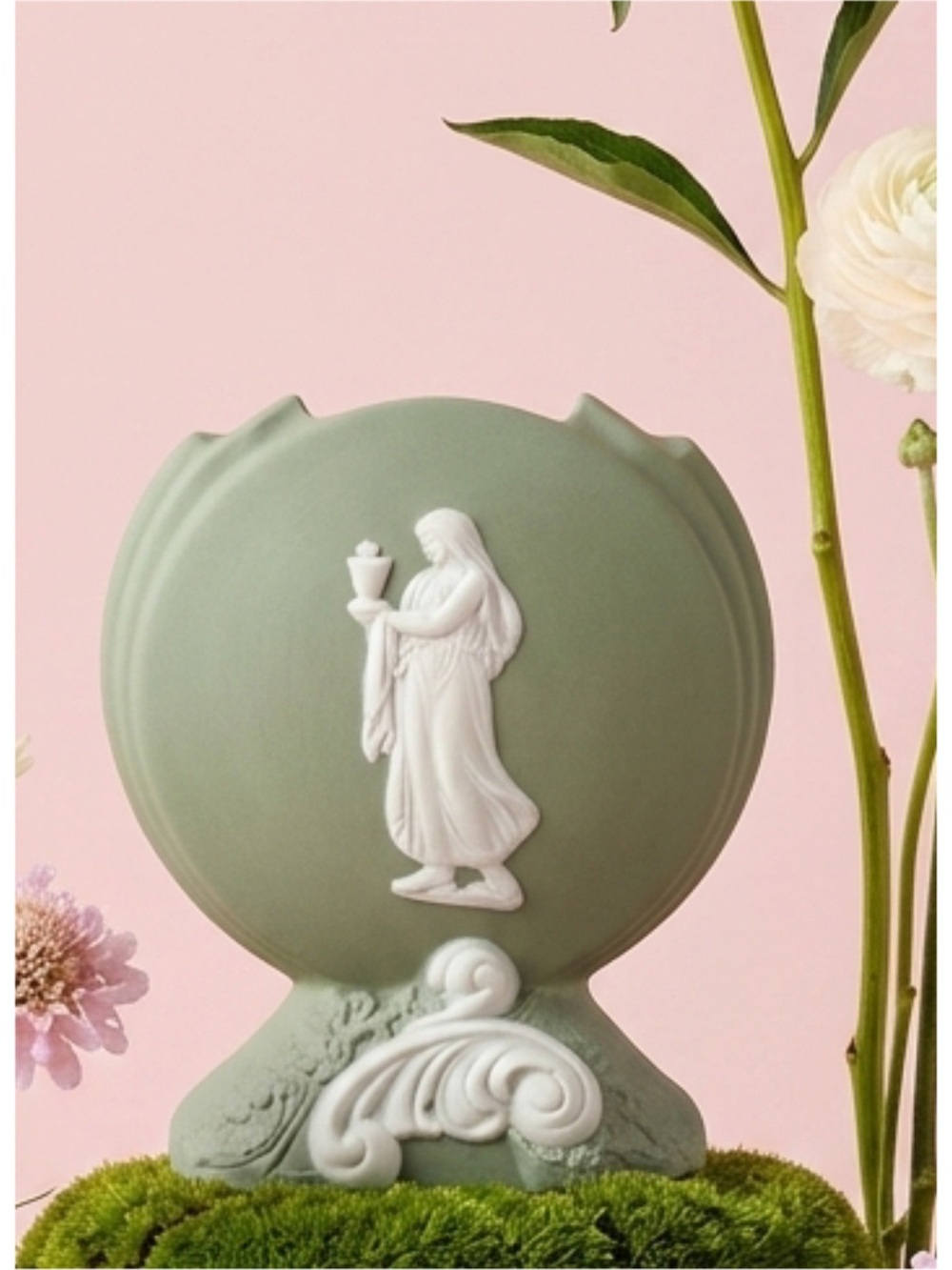 Vintage Wedgwood Jasperware (lookalike) Vase